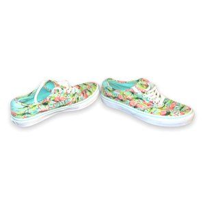 VANS Authentic Van Doren Pink Flamingo Shoes Size 8 RARE